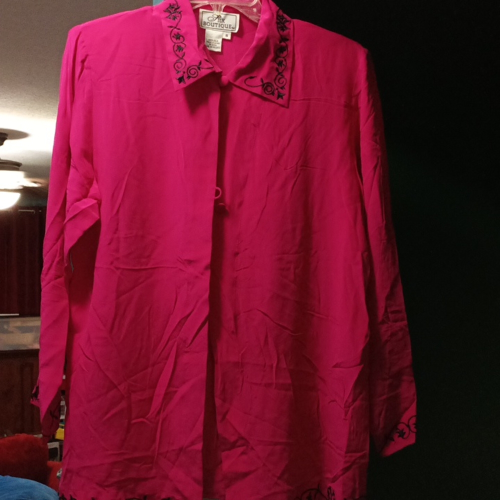Small silk blouse from the silk boutique